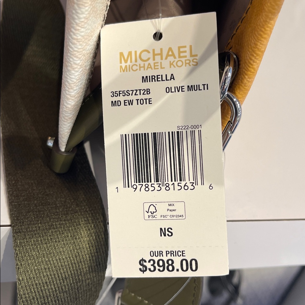 MICHAEL KORS Mirella Medium Ombré Signature Logo Tote Bag
Olive Combo
NWT - Picture 11 of 16